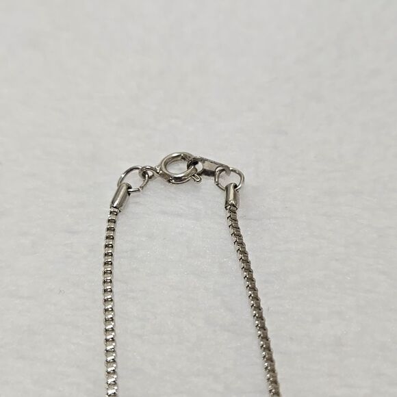 Silver Floating Charm Pendant Necklace With 40 Charms - Picture 8 of 9